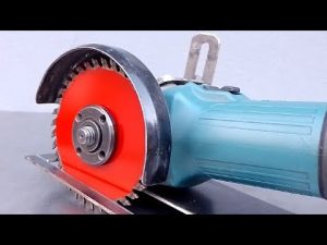 few know how to make a DIY adapter with adjustment for an angle grinder | Angle grinder tricks