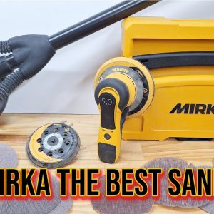Mirka Creates Perfect Sanders, Every Time. Mirka Deros and Mirka Leros Review.