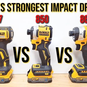 New DeWalt DCF860 Impact Driver Review. The Worlds Most Powerful Impact Driver!