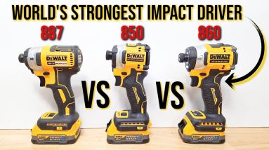 New DeWalt DCF860 Impact Driver Review. The Worlds Most Powerful Impact Driver!