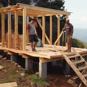 Man Builds Amazing CABIN by the Sea in Just 10 DAYS | Start to Finish by @WildGnomos