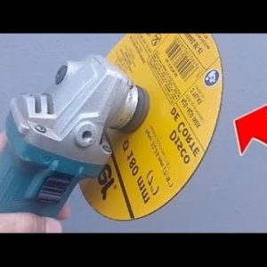 There are many angle grinder tricks that millions of people still don't know about