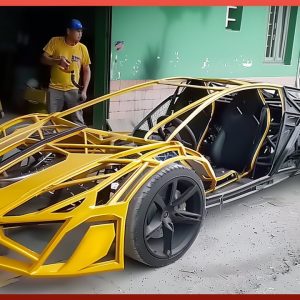 Man Builds Amazing LAMBORGHINI From Scratch in 10 Months | Start to Finish by @haisupercar