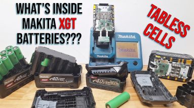 What's inside Makita 40v Batteries? Makita XGT Battery Cells Revealed.