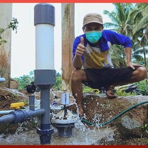 Man Builds Non-Electrical High Pressure DIY Water Pump that Shoots Water 100 Meters! | by @Ytcrop