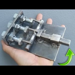 Top 1 in ideas! | How to make an ultra-resistant automatic lock | ideas level 100